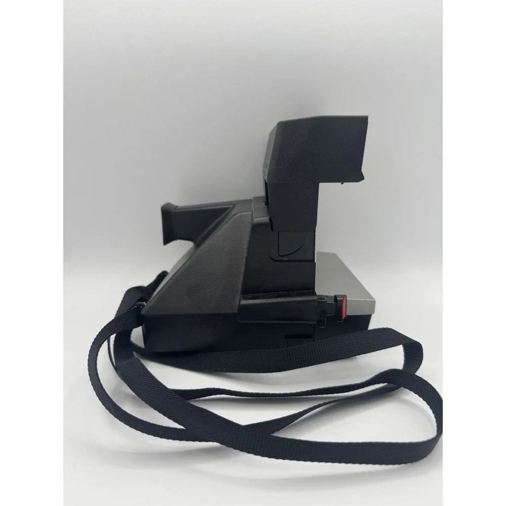 Vintage Polaroid Spirit 600 Instant Film Camera Built-In Flash VGC W/ Strap